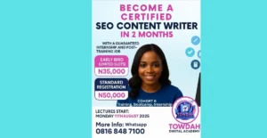 SEO Content Writing course